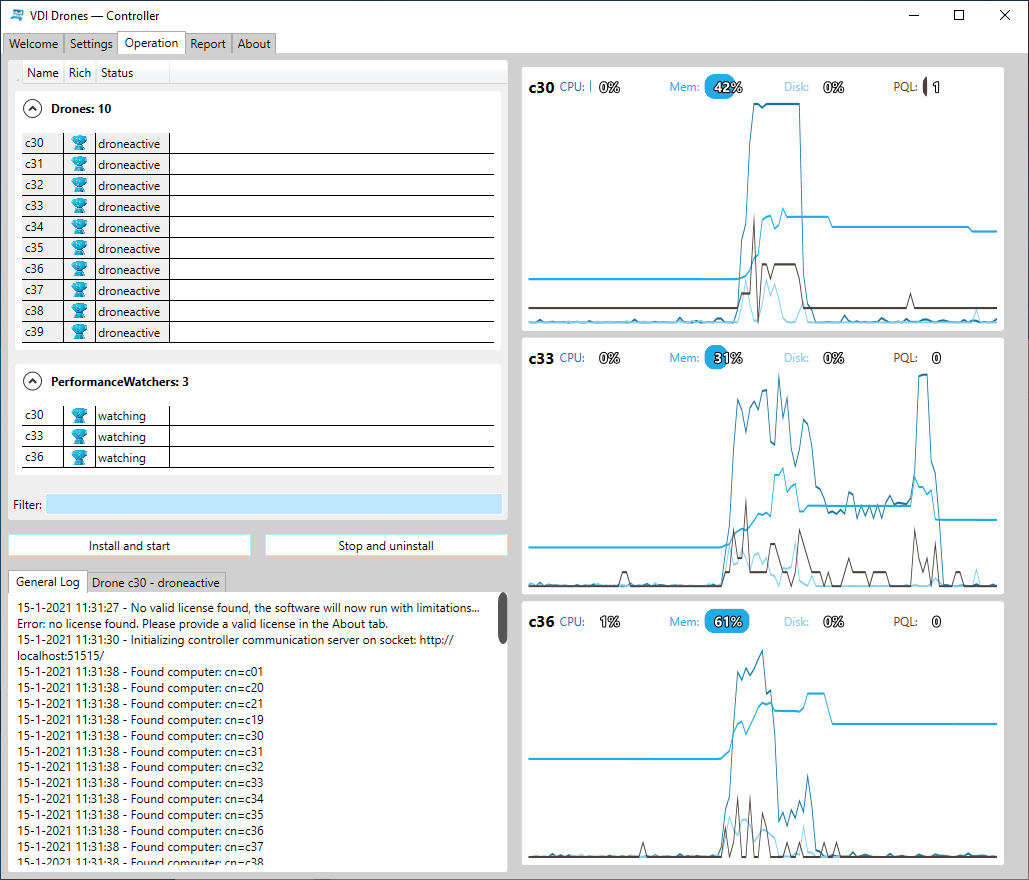 VDI Drones - Controller Operation