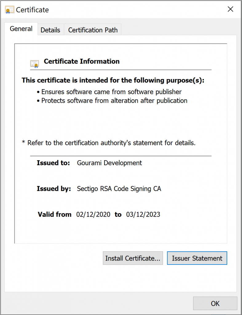 VDI Drones - Digital signature